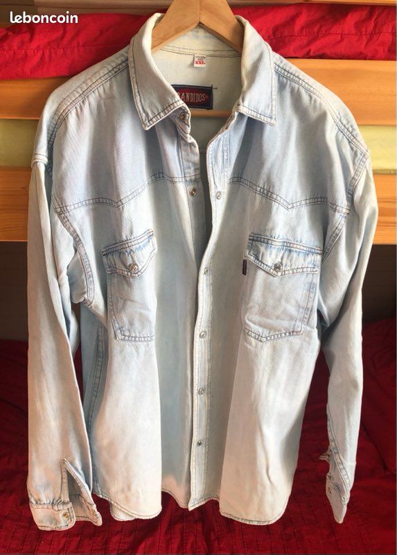 Chemise jean Bandidos (image 2)