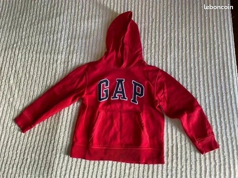 Pull Garçon Gap Avec 1/4 Fermeture éclair - Marron, Taille M, Très Bon état