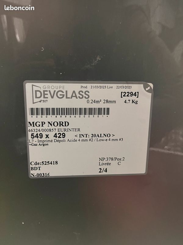 Fenêtre Devglass (image 2)