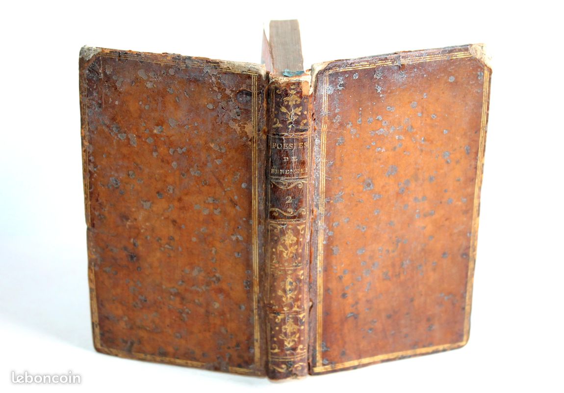 POESIES DE M. BERANGER TOME SECOND 1785 A LONDRES, LIVRE 18e CONTENANT 55 PIECES (image 1)