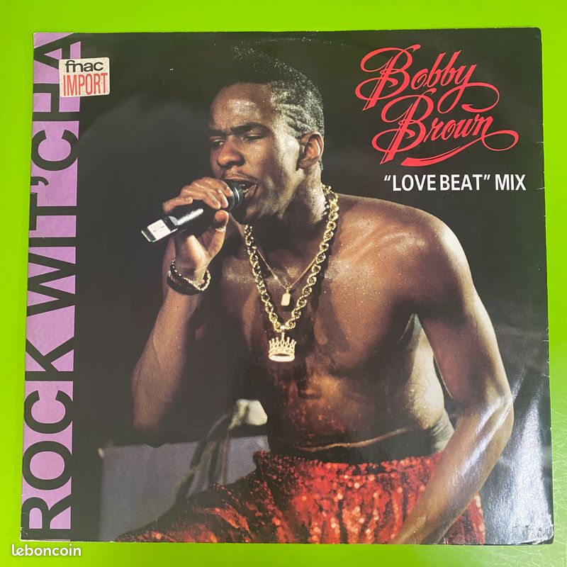 Vinyle Bobby Brown – Rock Wit'Cha ("Love Beat" Mix) (image 1)