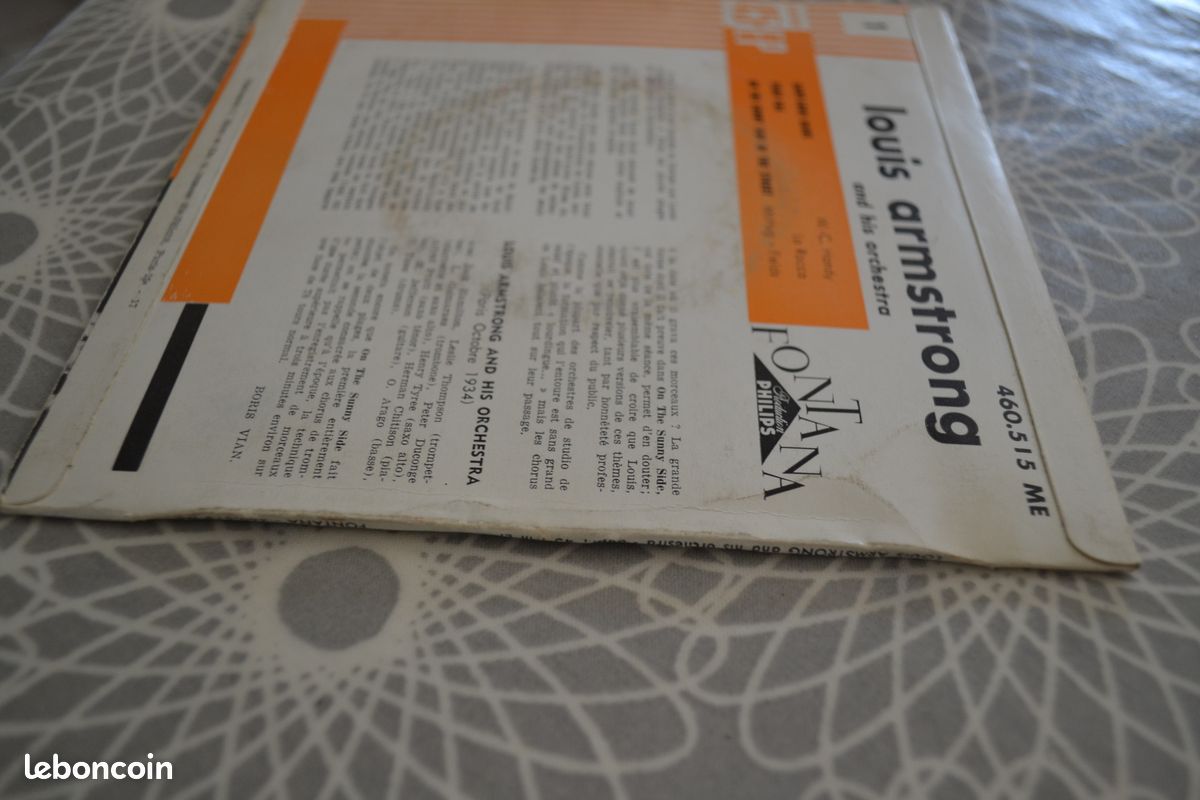 EP Disque vinyle Louis Armstrong (image 3)