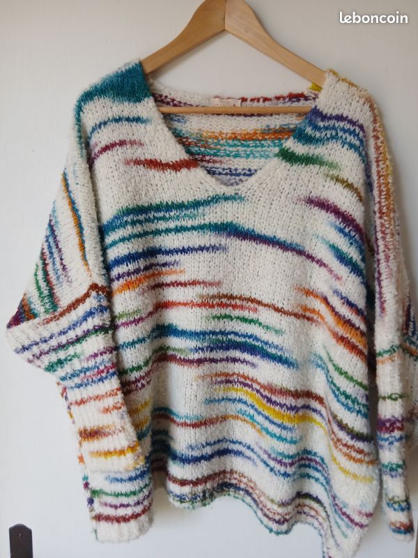 Pull Femme Mino Du Sud En Cachemire - Taille M, Couleur Gris