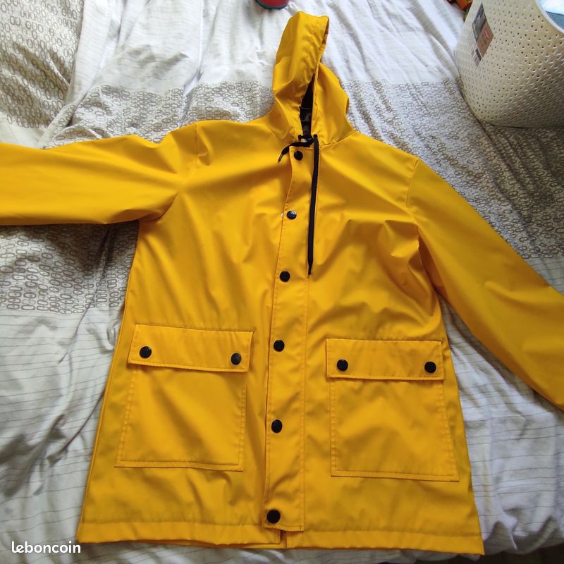 Vêtements Parka Jaune Petit Bateau Imper Jaune Petit Bateau Cire