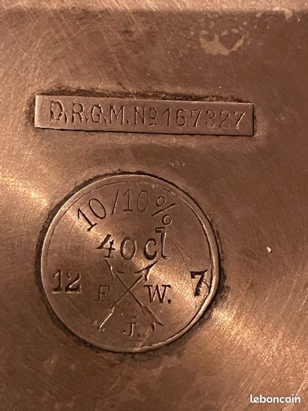 2 verseuses en étain pur début XXe siècle (image 5)
