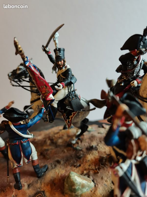 Plats d'étain - Zinnfiguren - Artillerie prussienne Premier Empire