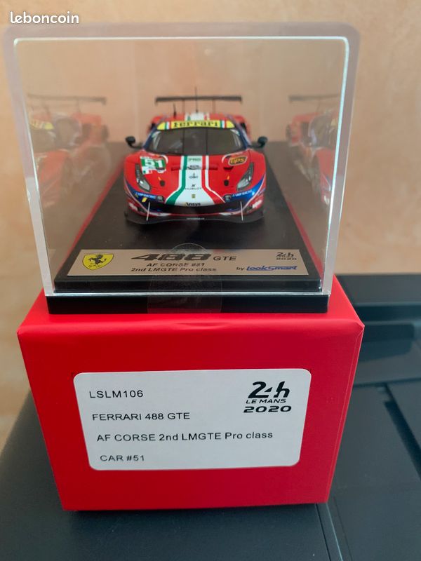 NO SPARK Ferrari 488 GTE #21 – 24H Du Mans 2023 – 1/43 LookSmart LSLM163