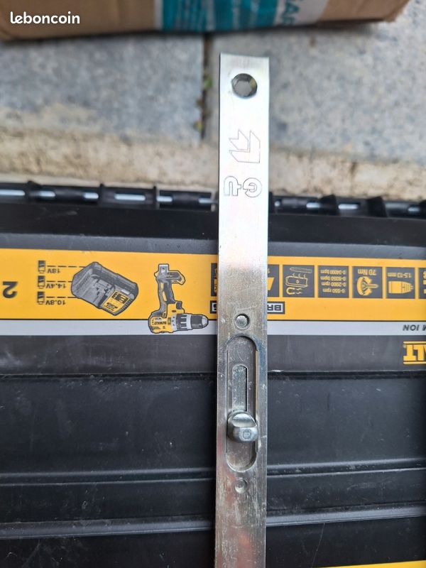 1 crémone verrou battant porte fenêtre pour fph (image 2)