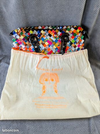 Sac de course - Cabas,sac à main en lin japonais,pochette pour