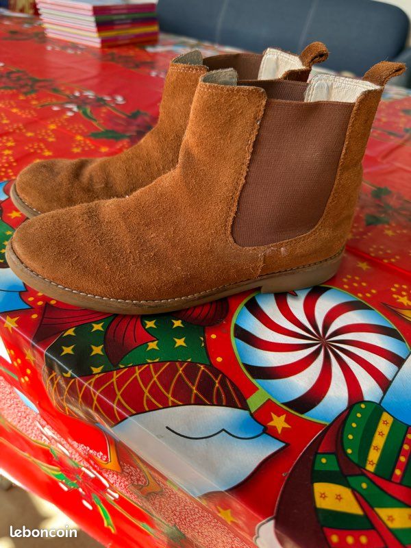 Bottines fille t33 gemo Chaussures