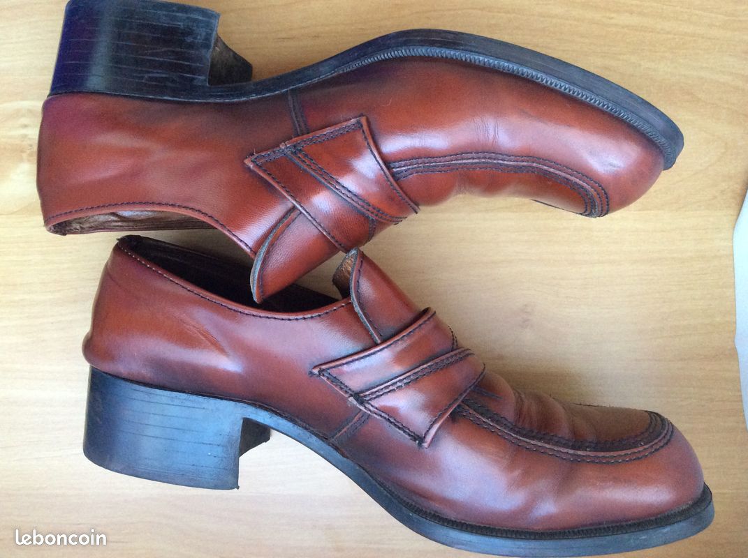 Chaussures de ville cuir petit talon cm Chaussures