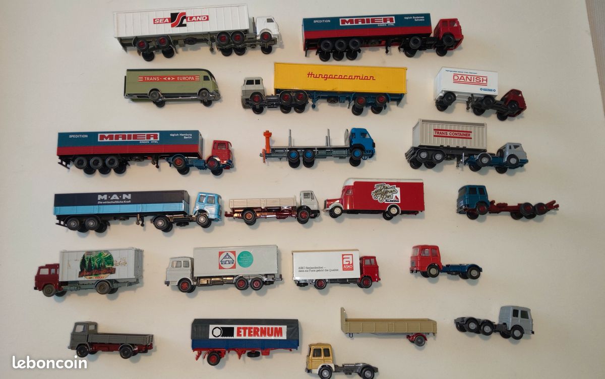LOT DE 2 camions wiking echelle 1/87° ou echelle HO EUR 14,90 - PicClick FR