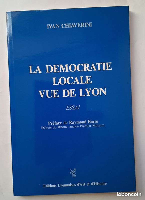 Livre: La démocratie locale vue de Lyon (image 1)