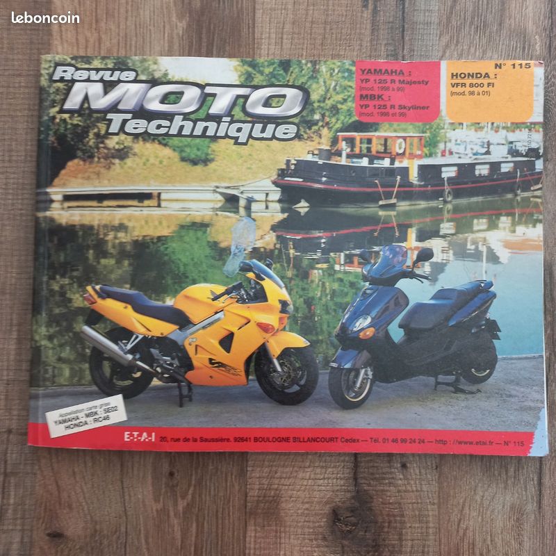 Revue Moto Mbk Yp 125 R Revue Moto Technique HONDA 800 VFR F1