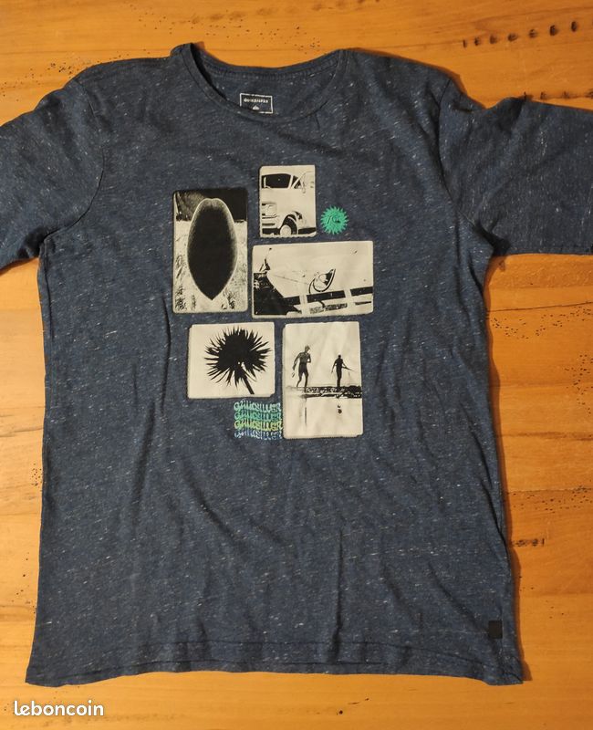 Lot tee shirt et short quicksilver (image 2)