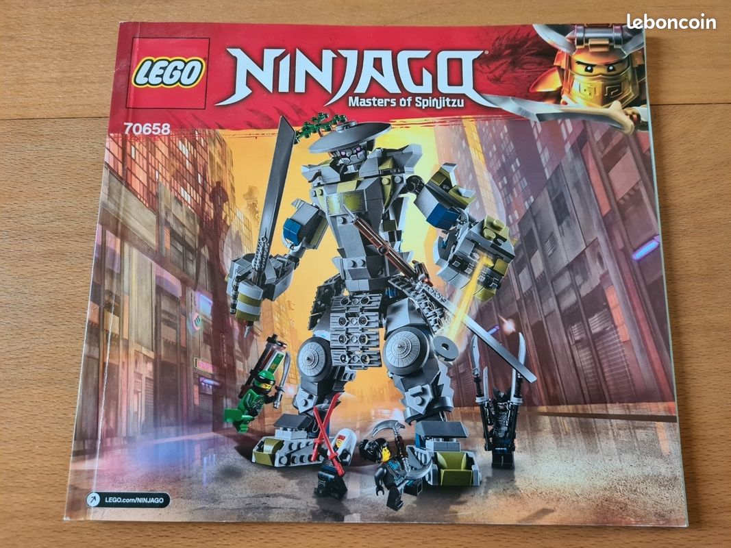 Spinjitzu 70658 Oni Titan Lego Ninjago 70658 Titane Oni Boîte Et
