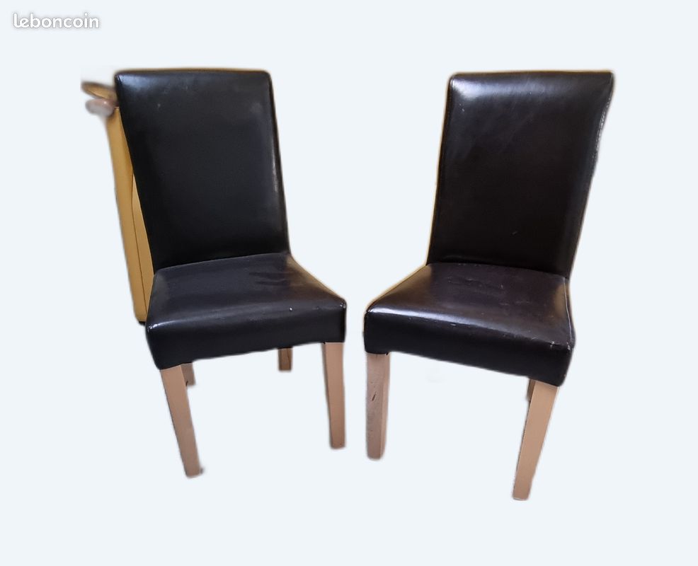 Fauteuil simili cuir (image 1)