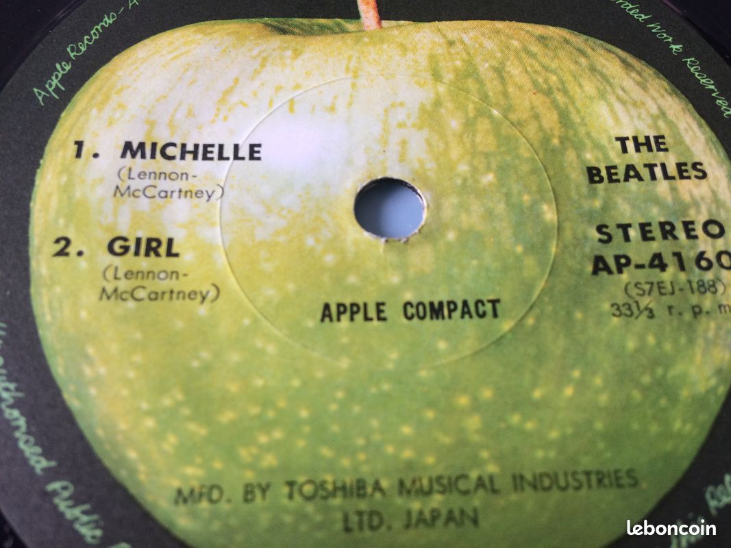 The Beatles Michelle 45t Japon (image 4)