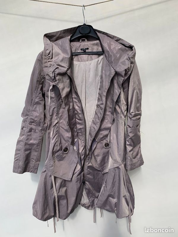 Imperméable Et Compagnie Beige doré T44 (image 4)