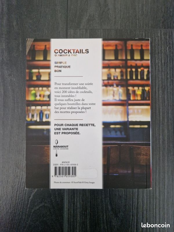 Livre recettes Cocktails Marabout (image 4)