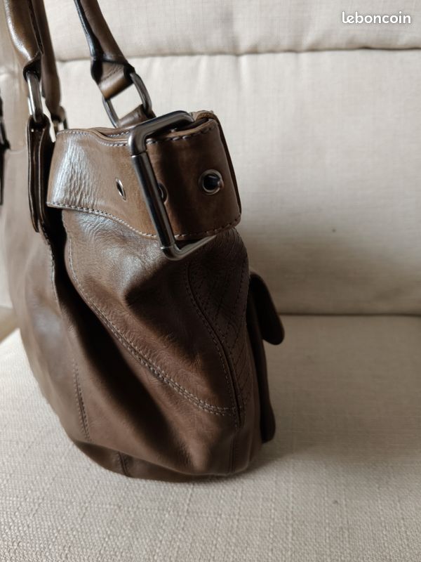 Ikks - sac cabas The Fisherboy taupe (image 8)