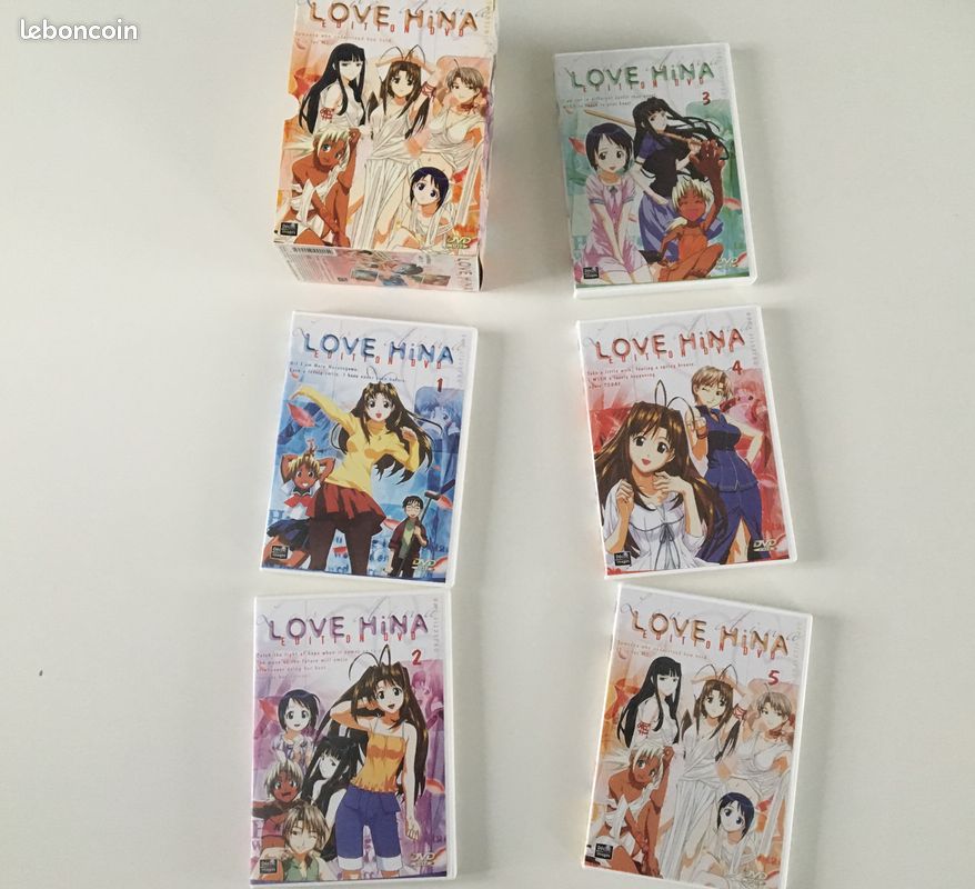 Coffret 5 DVD Love Hina VOSTFR (image 1)