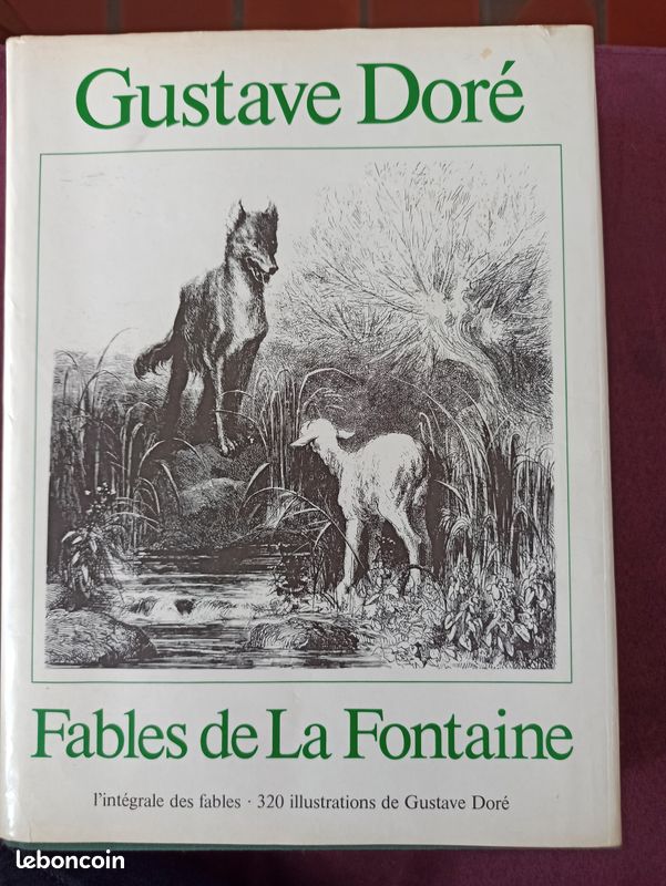 Livre Fables de La Fontaine - Gustave Doré (image 1)