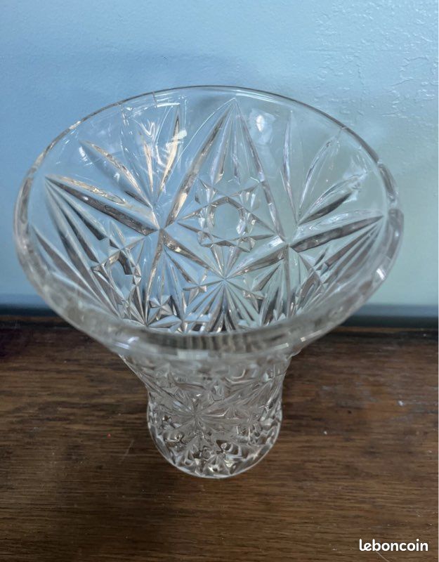 Vase tulipe vintage des années 1970 Drip Glaze Brown et Cream - France