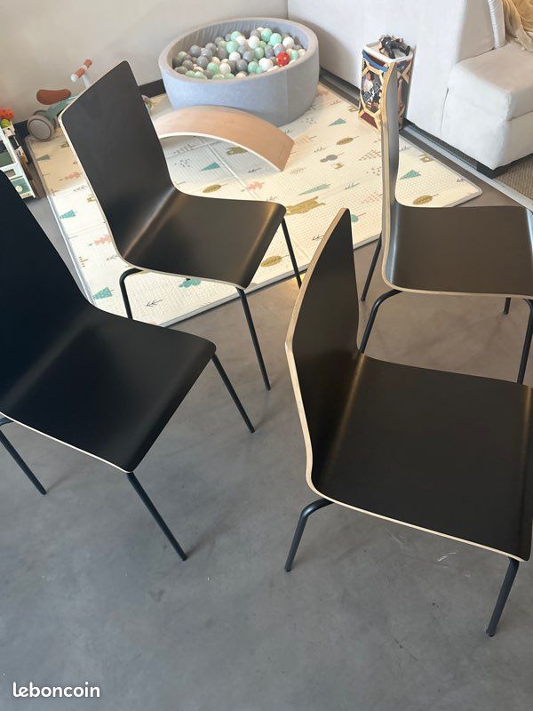 Chaises Lots de 4 (image 3)