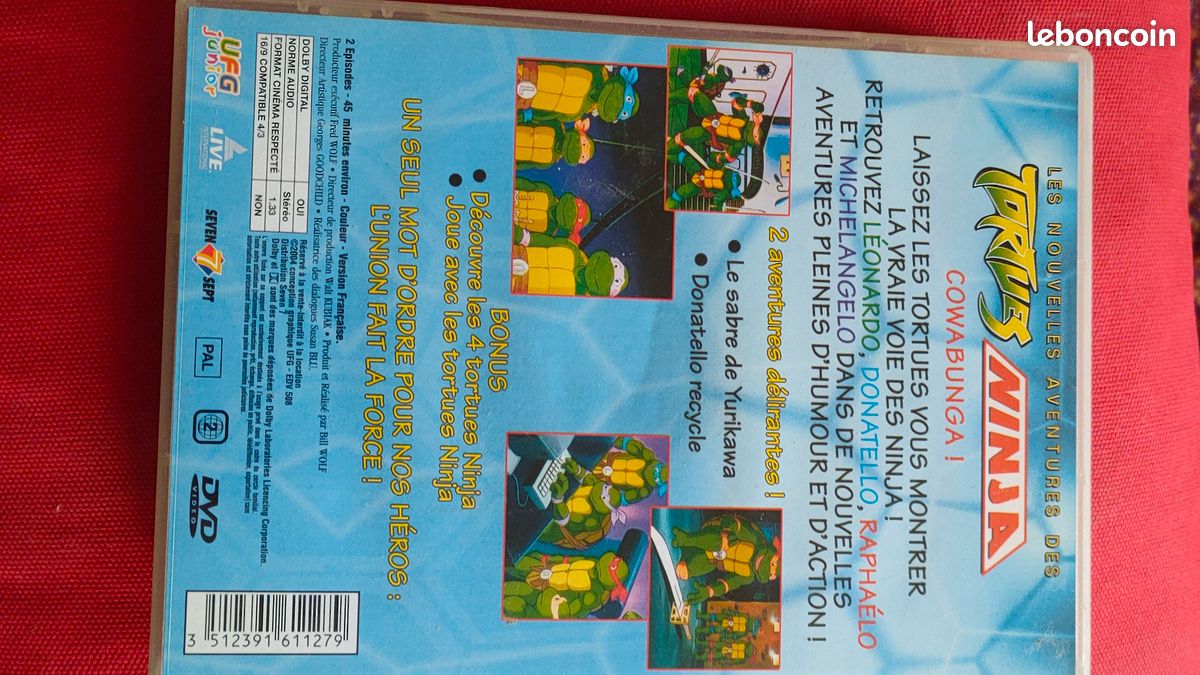 DVD Tortues Ninja - Le sabre de Yurikawa (image 2)