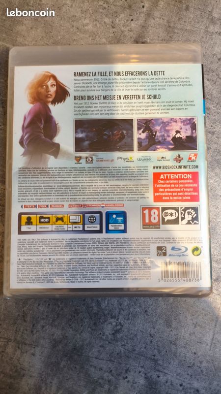 JEU BIOSHOCK 2 Special edition boite PS3 EUR 35,00 - FR