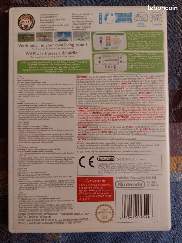 Wii Fit avec plate-forme (image 3)