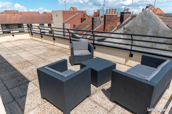 A louer Superbe T6 - Grance Terrasse - 4 chambre - LILLE GAMBETTA SOLFERINO — 3