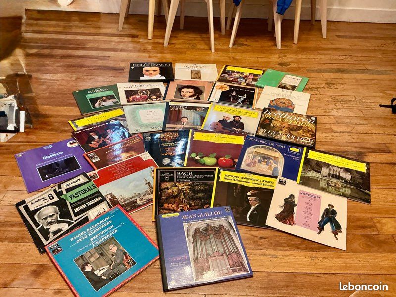 Lot de disques vinyles 33 tours – Classique (image 1)