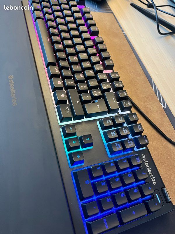 Clavier gameur STEELSERIES APEX 3, Illumination RVB (image 7)