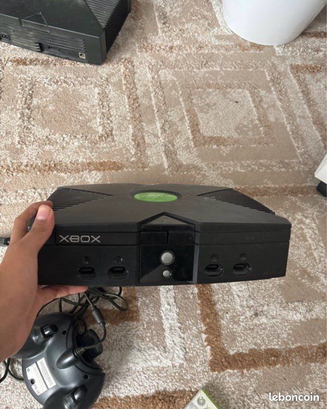 X box avec manettes et jeux (image 7)