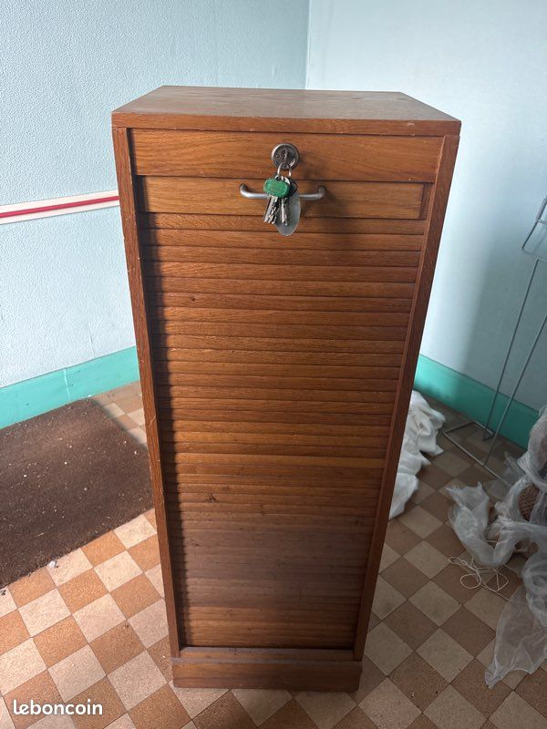 Meuble classeur en bois massif (image 4)