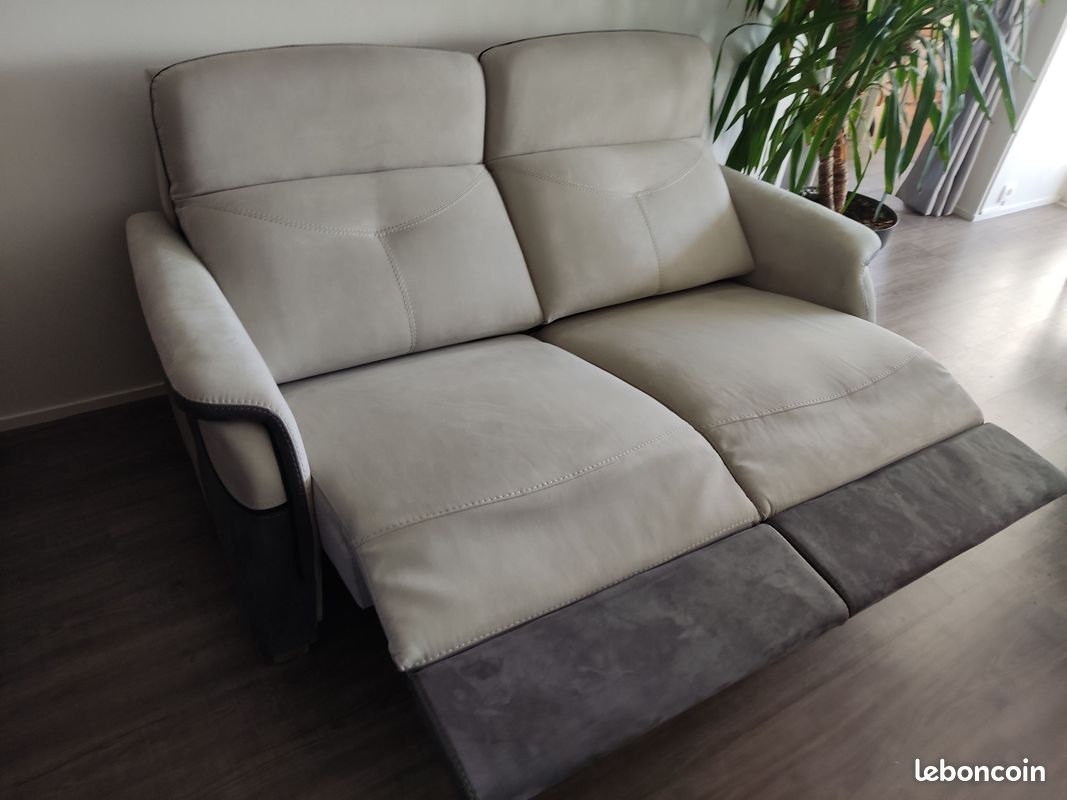 Canape de marque relax Etat neuf Assise ferme (image 3)