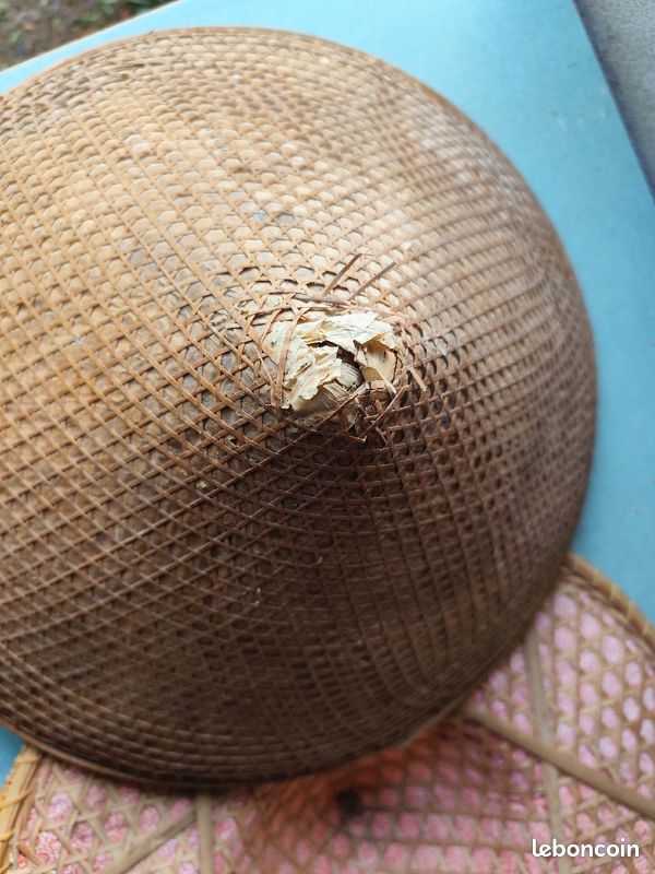 Chapeau asiatique ancien (image 3)