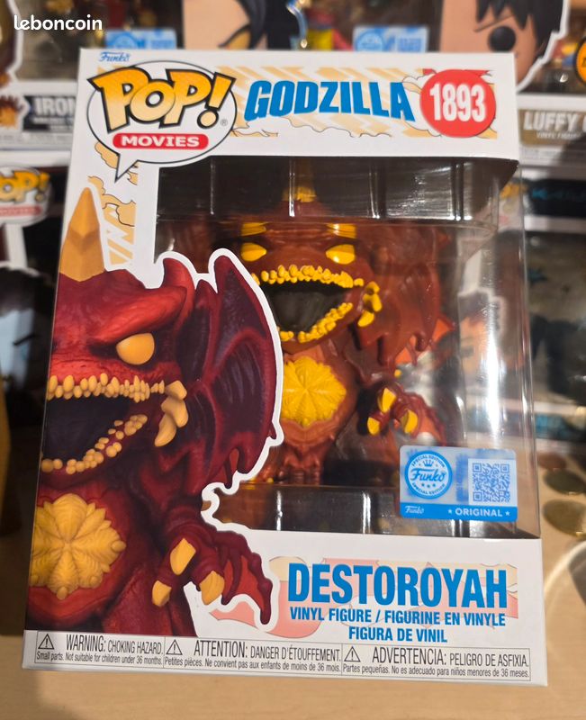 Funko Pop! Godzilla – Destoroyah 9,5 Cm – Exclusivité Amazon – Vinyle Collection – Cadeau Fan
