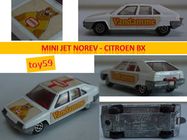 Miniature Norev Citroën BX Bleue - État D'usage, Parfaite Pour Collectionneurs