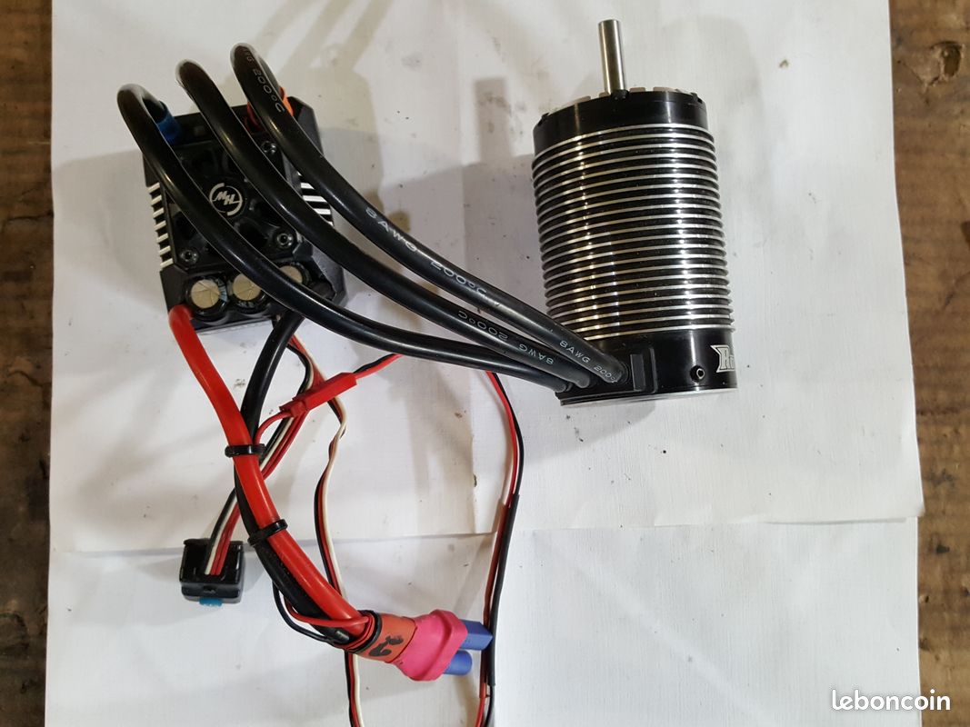 1/5 RC buggy , truggy , voiture radiocommandé brushless : COMBO 8S (variateur et moteur) EZERUN MAX6 + MOTEUR ROCKET 730 KV (image 5)