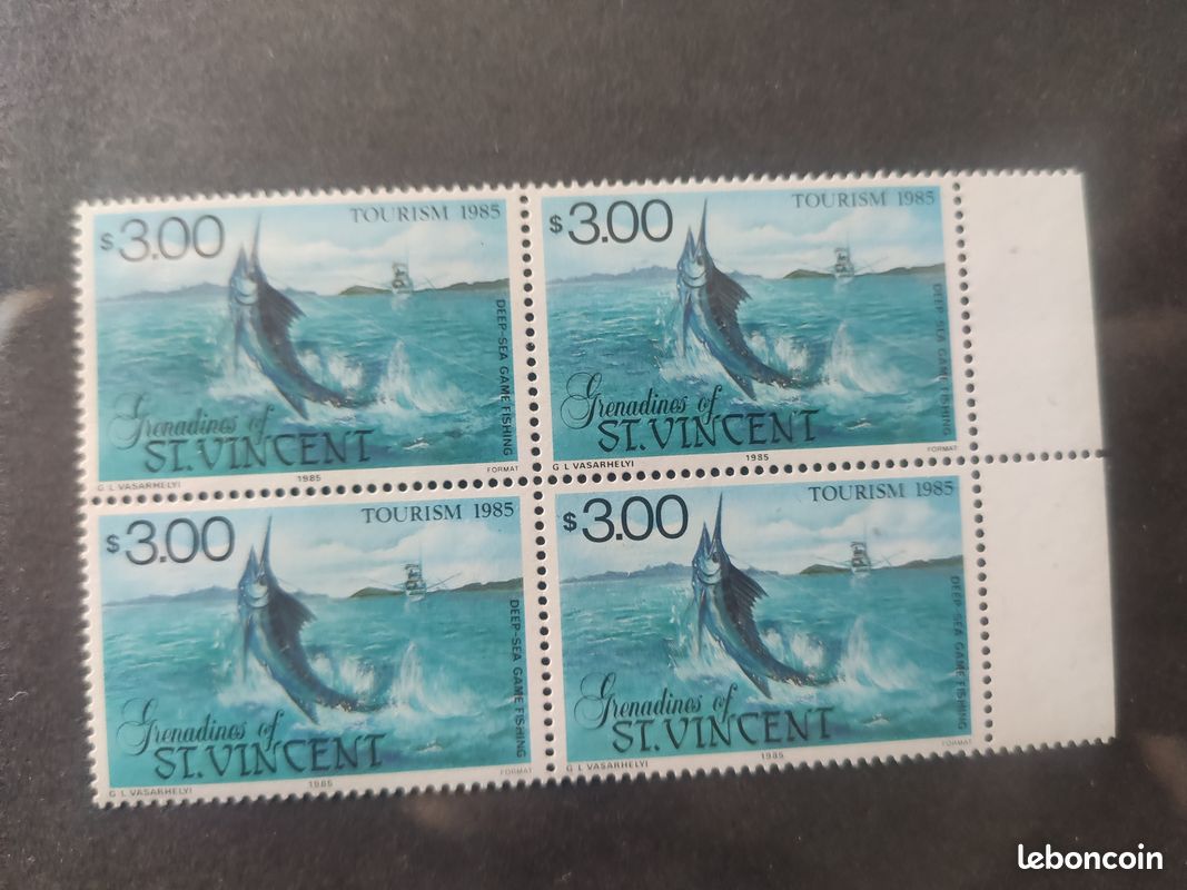 Timbres du Moyen-Orient, sur poisson