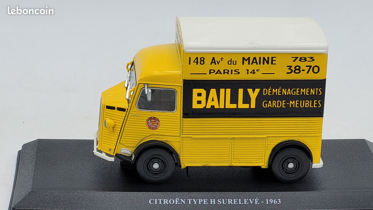 Citroën type H « Zone bleue » « BAILLY » 1963 - Ixo Altaya (image 4)