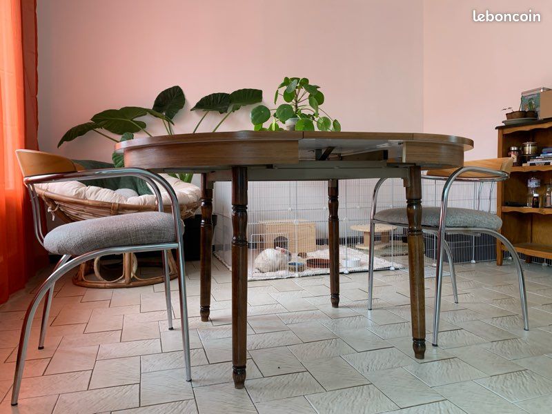 Table ronde extensible - 4 à 6 personnes (image 7)