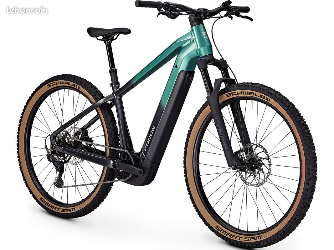 VTTAE alu Focus Jarifa² 6.7 X emeraldgreen/diamondblack - 9v Cues 600wh 29" 2026 Couleur - Bleu tur (image 2)
