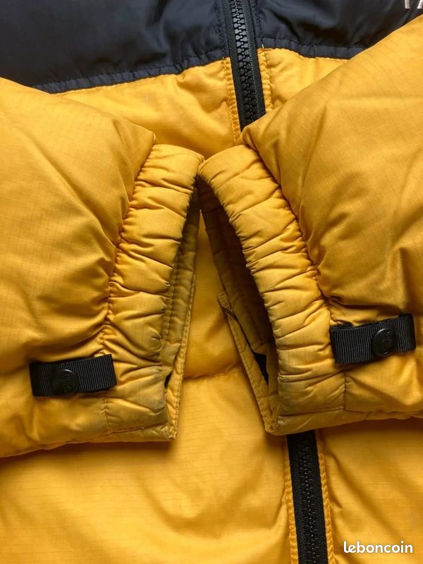 Doudoune The North Face 700 1996 Retro Nuptse jaune Taille M homme (image 11)