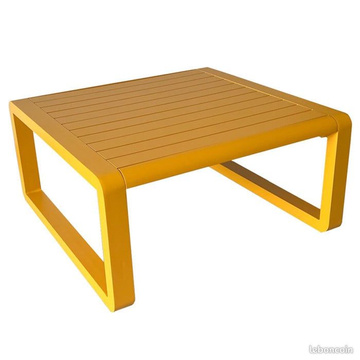 Table basse de jardin aluminium - Tonio (image 1)