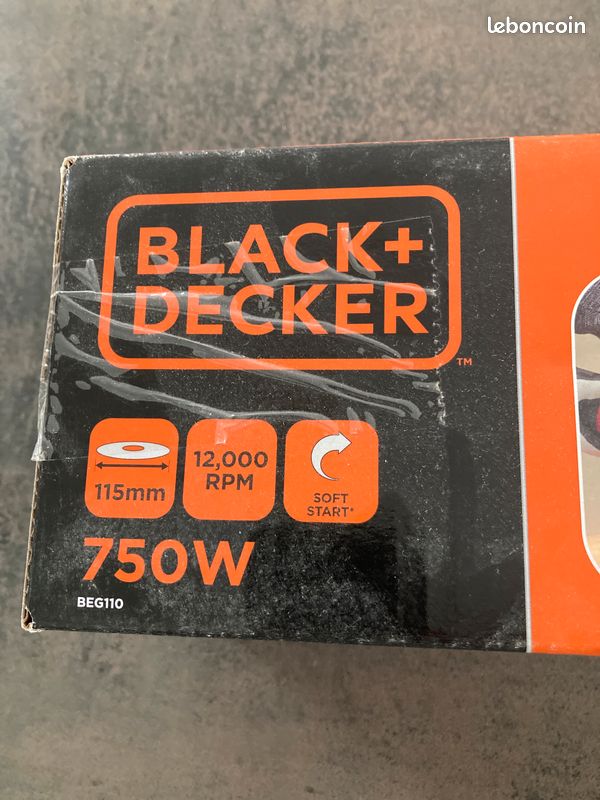 Meuleuse d angle 115 mm black et Decker (image 2)