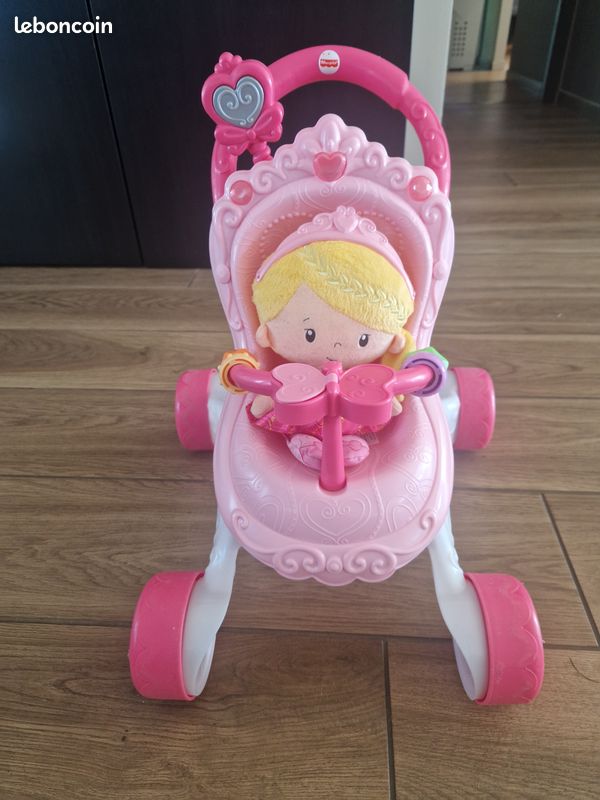 Chariot de marche / poussette/ fisher price (image 1)